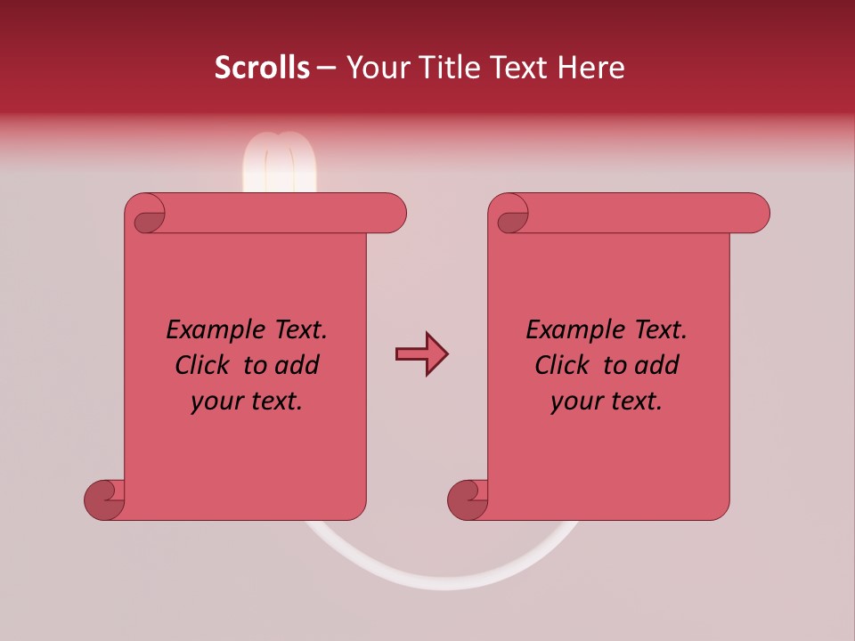 Electricity Energy Red PowerPoint Template