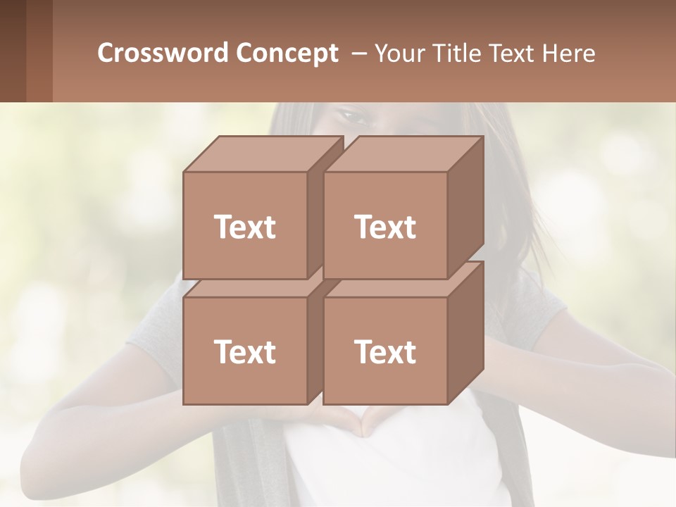 Child Youthful Young PowerPoint Template