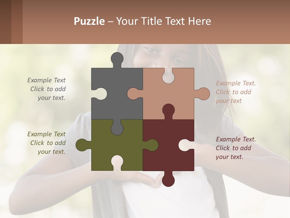 Child Youthful Young PowerPoint Template