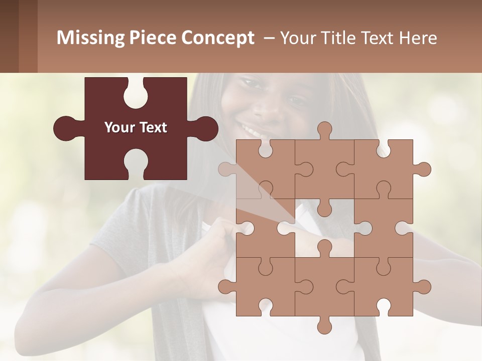 Child Youthful Young PowerPoint Template