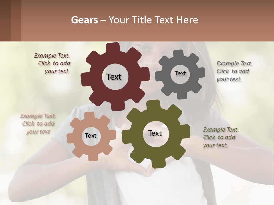 Child Youthful Young PowerPoint Template