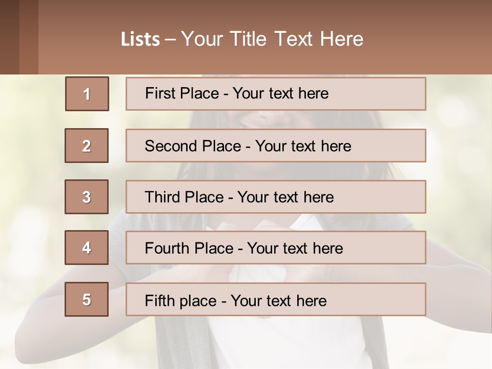 Child Youthful Young PowerPoint Template
