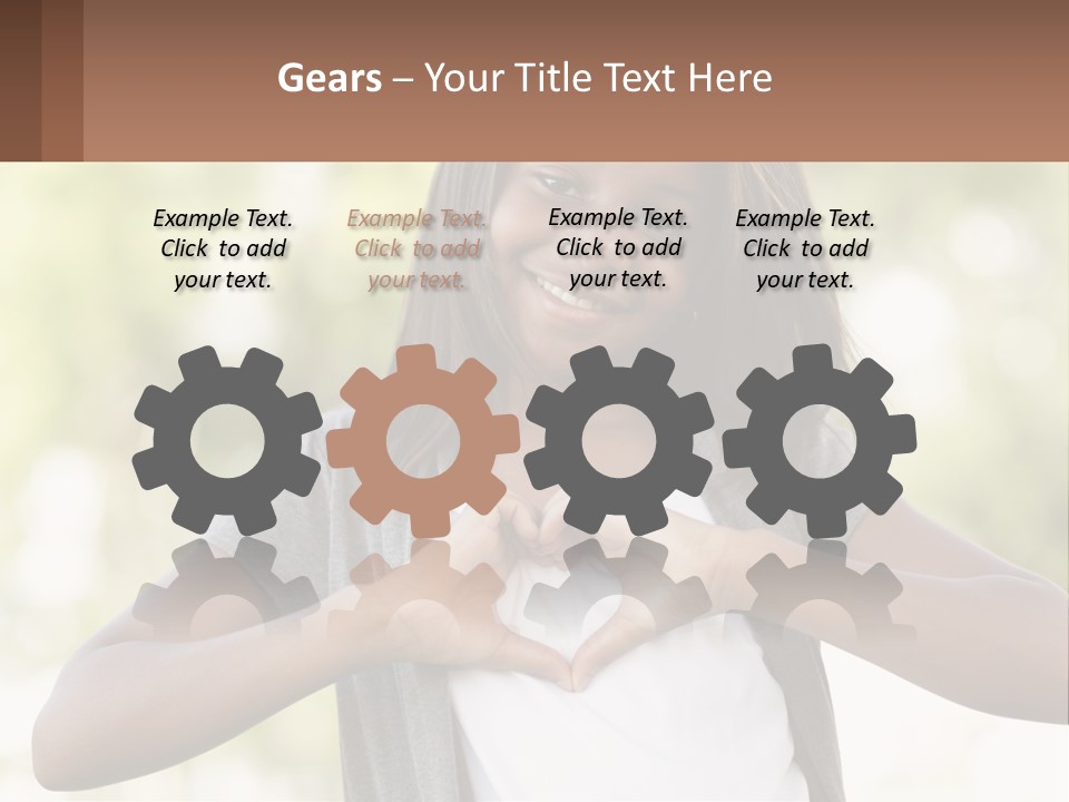 Child Youthful Young PowerPoint Template