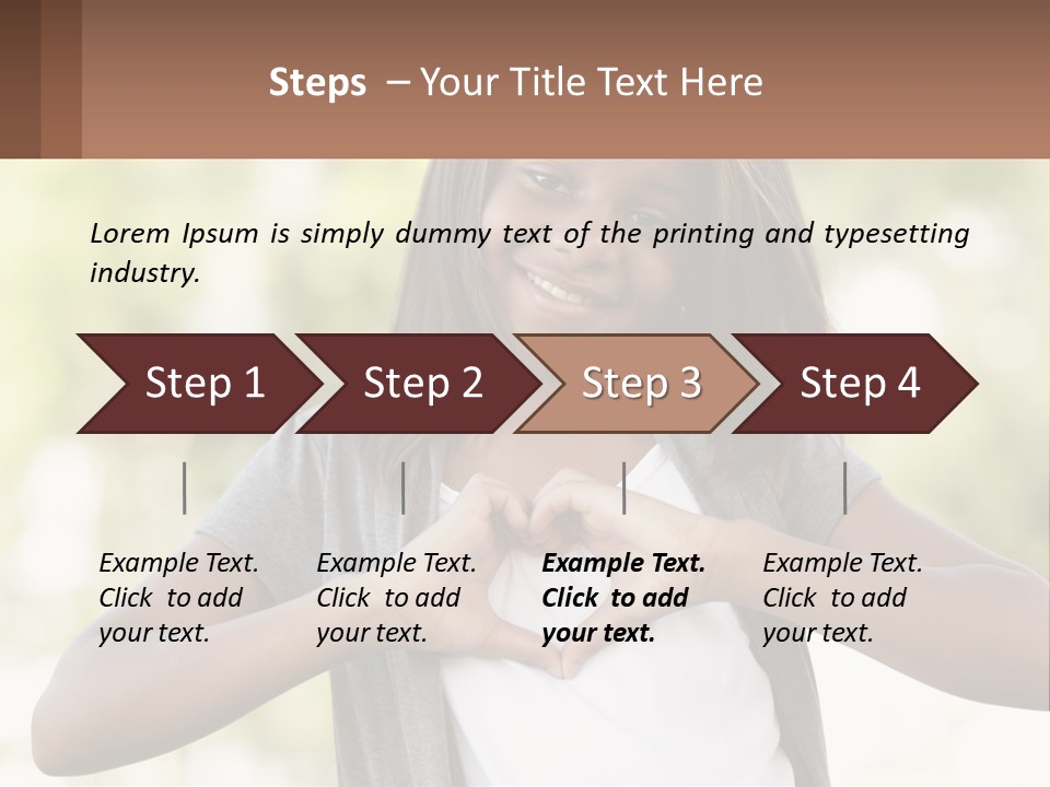 Child Youthful Young PowerPoint Template