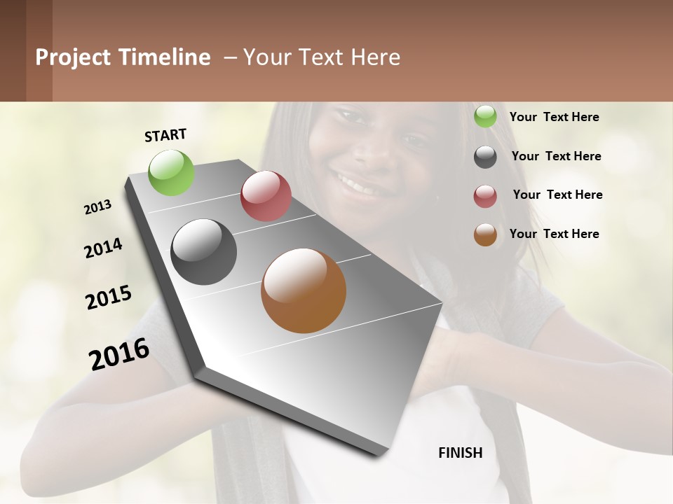 Child Youthful Young PowerPoint Template