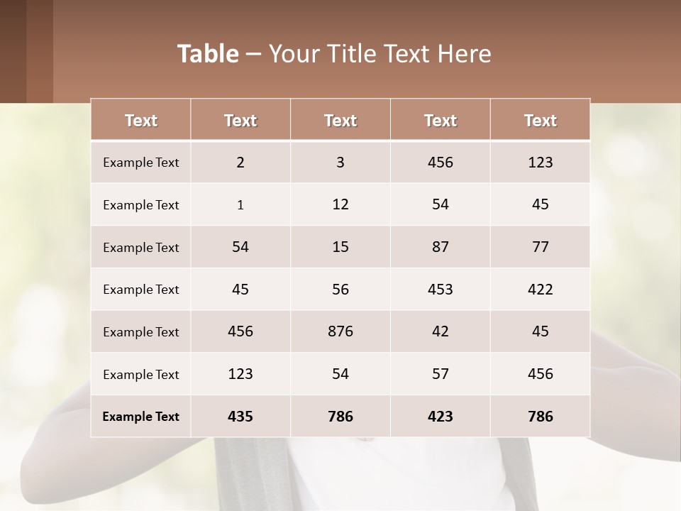Child Youthful Young PowerPoint Template