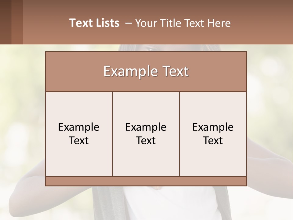 Child Youthful Young PowerPoint Template