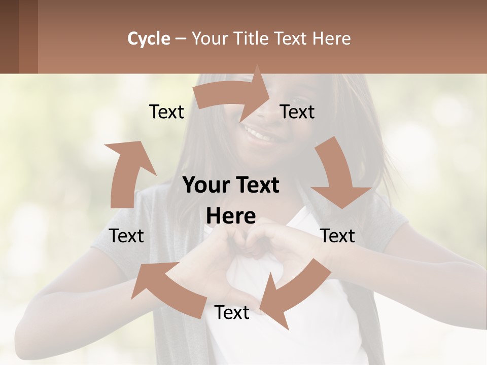 Child Youthful Young PowerPoint Template