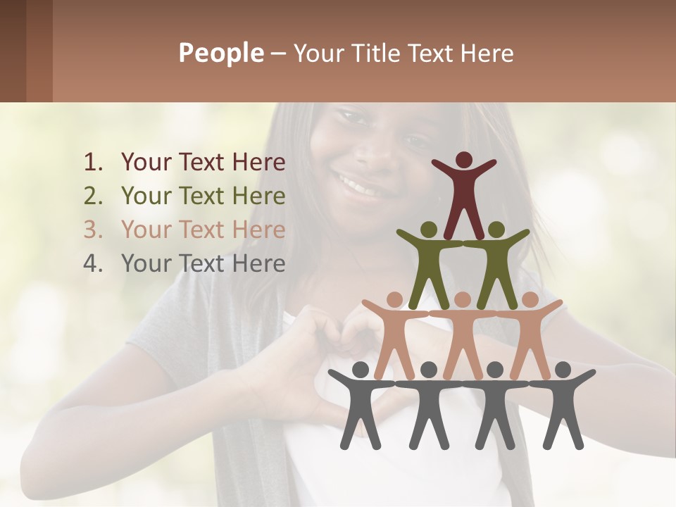 Child Youthful Young PowerPoint Template