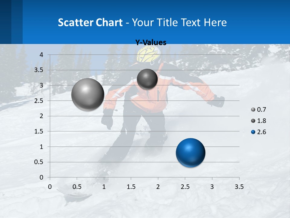 Freeze Snowboarding Teenagers PowerPoint Template