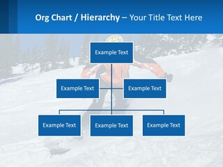 Freeze Snowboarding Teenagers PowerPoint Template