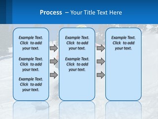 Freeze Snowboarding Teenagers PowerPoint Template
