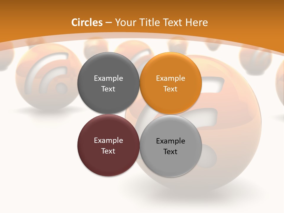 Blog Ball Computer PowerPoint Template