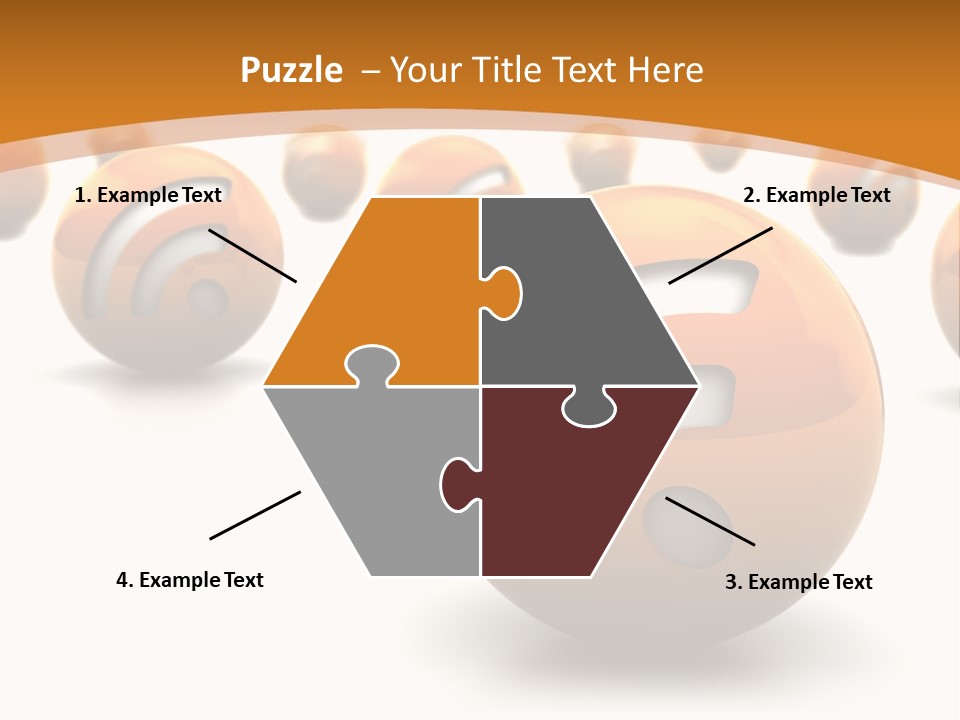 Blog Ball Computer PowerPoint Template