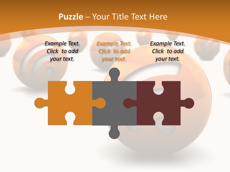 Blog Ball Computer PowerPoint Template