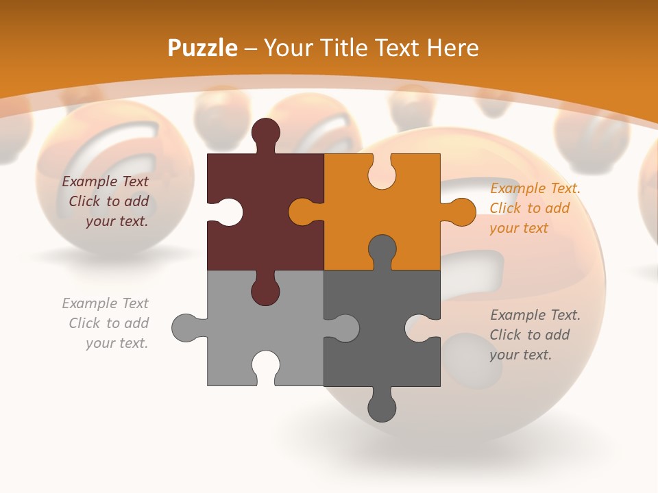 Blog Ball Computer PowerPoint Template