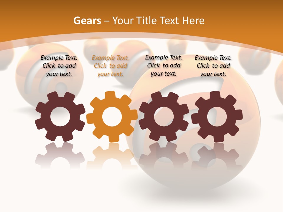 Blog Ball Computer PowerPoint Template