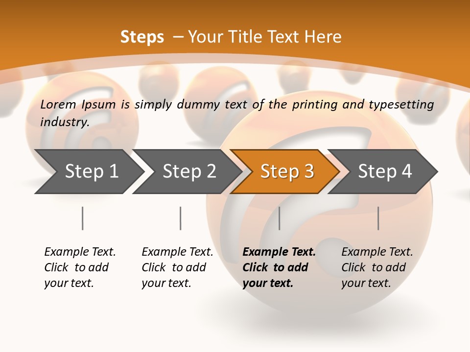 Blog Ball Computer PowerPoint Template
