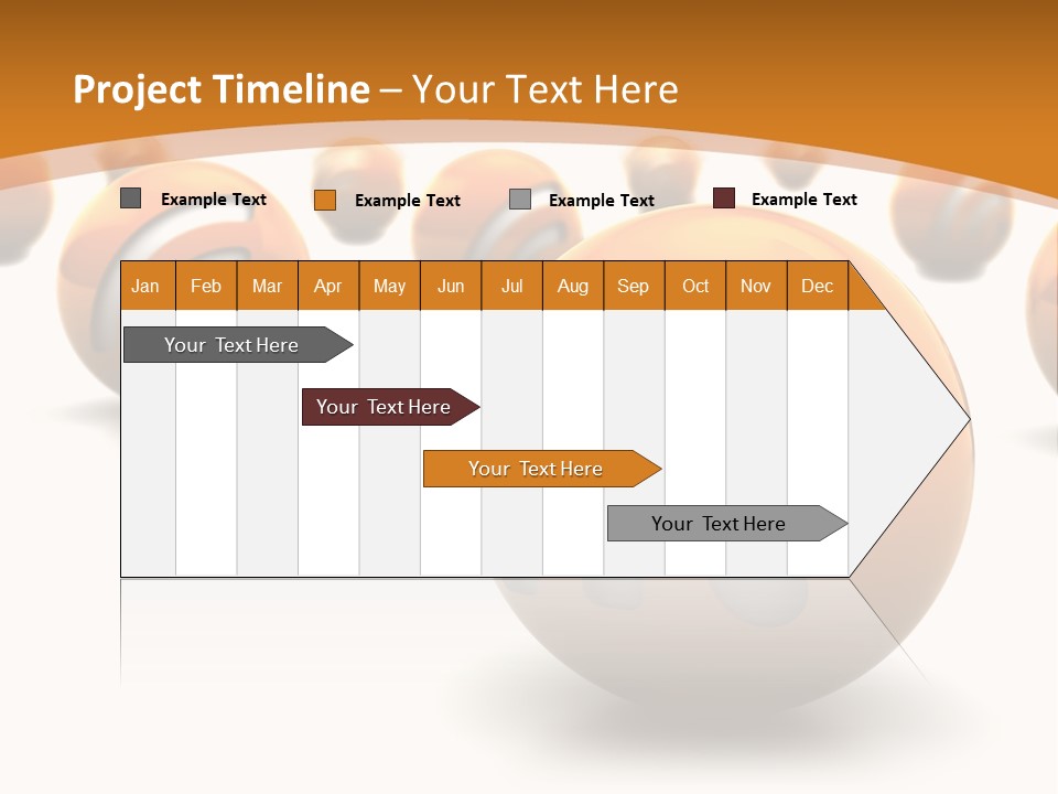 Blog Ball Computer PowerPoint Template