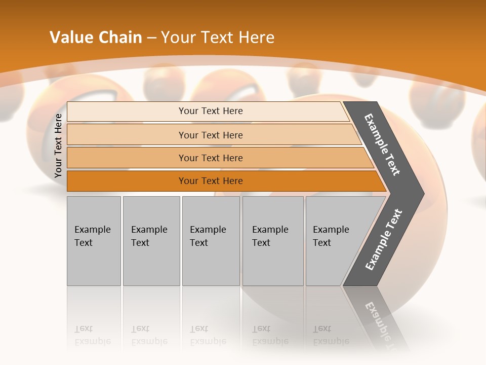 Blog Ball Computer PowerPoint Template