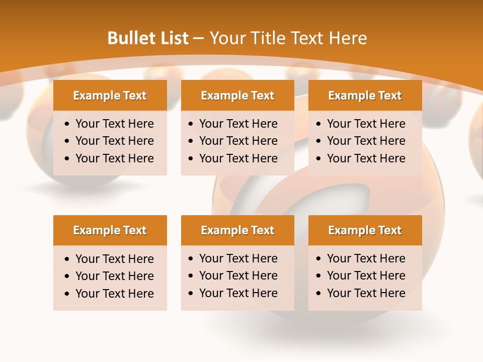 Blog Ball Computer PowerPoint Template