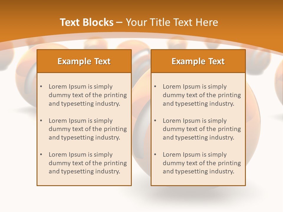 Blog Ball Computer PowerPoint Template