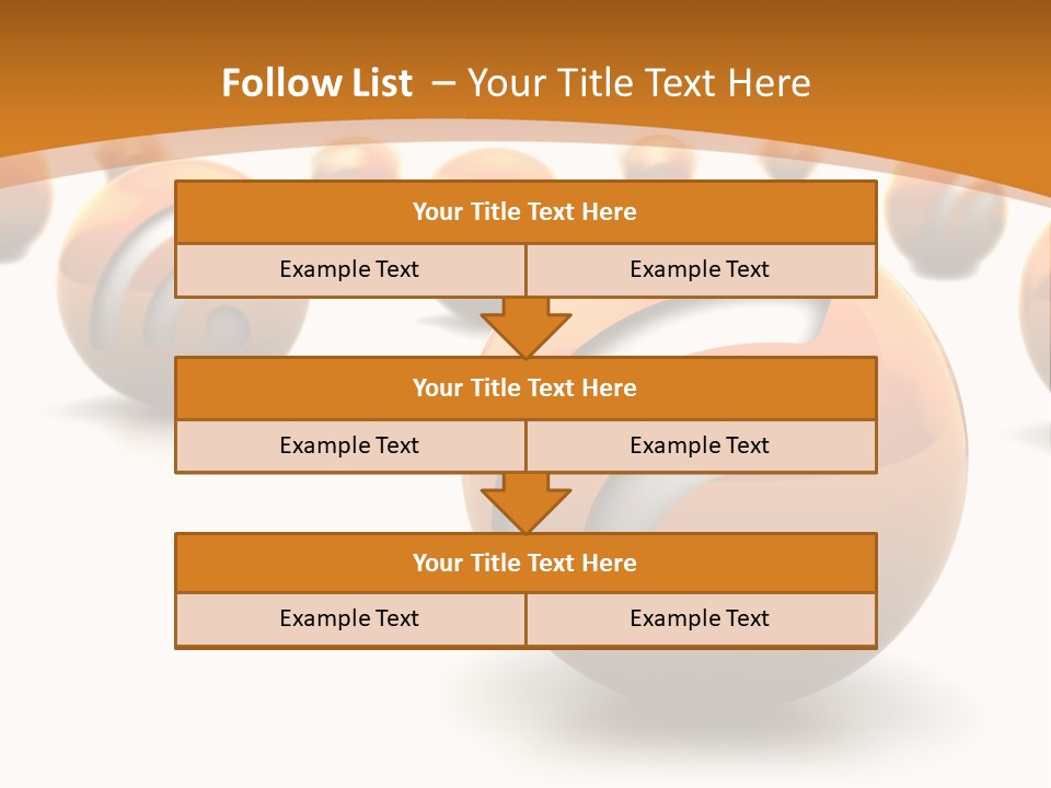 Blog Ball Computer PowerPoint Template