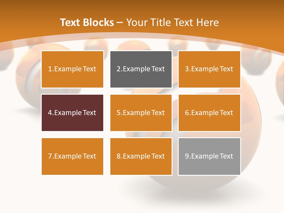 Blog Ball Computer PowerPoint Template