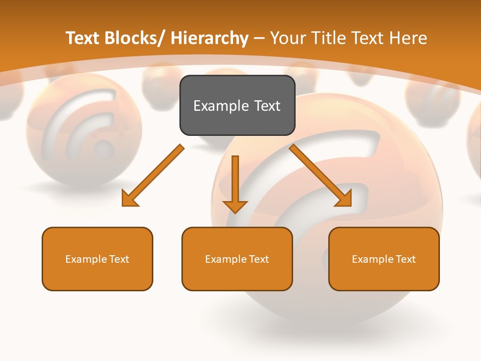 Blog Ball Computer PowerPoint Template