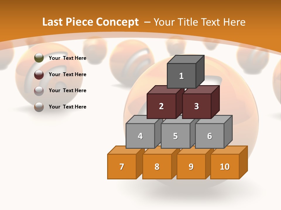 Blog Ball Computer PowerPoint Template