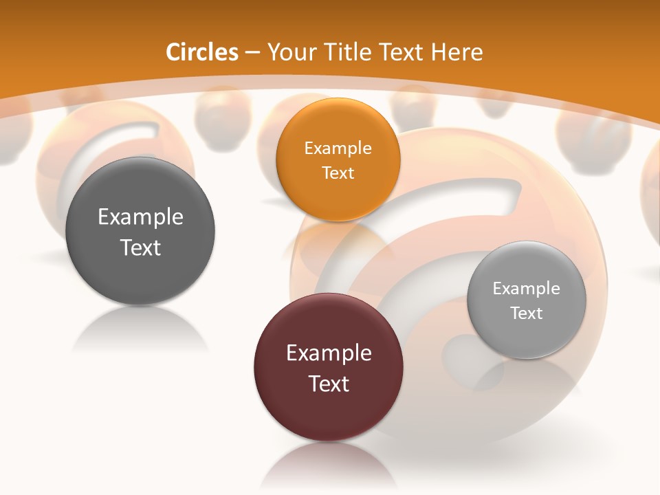 Blog Ball Computer PowerPoint Template