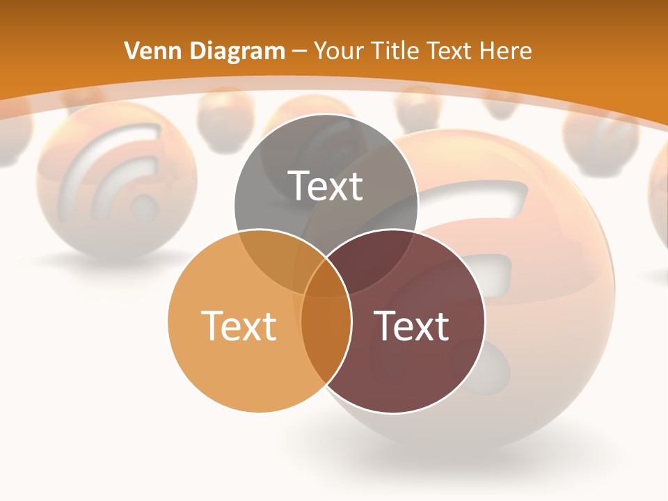 Blog Ball Computer PowerPoint Template