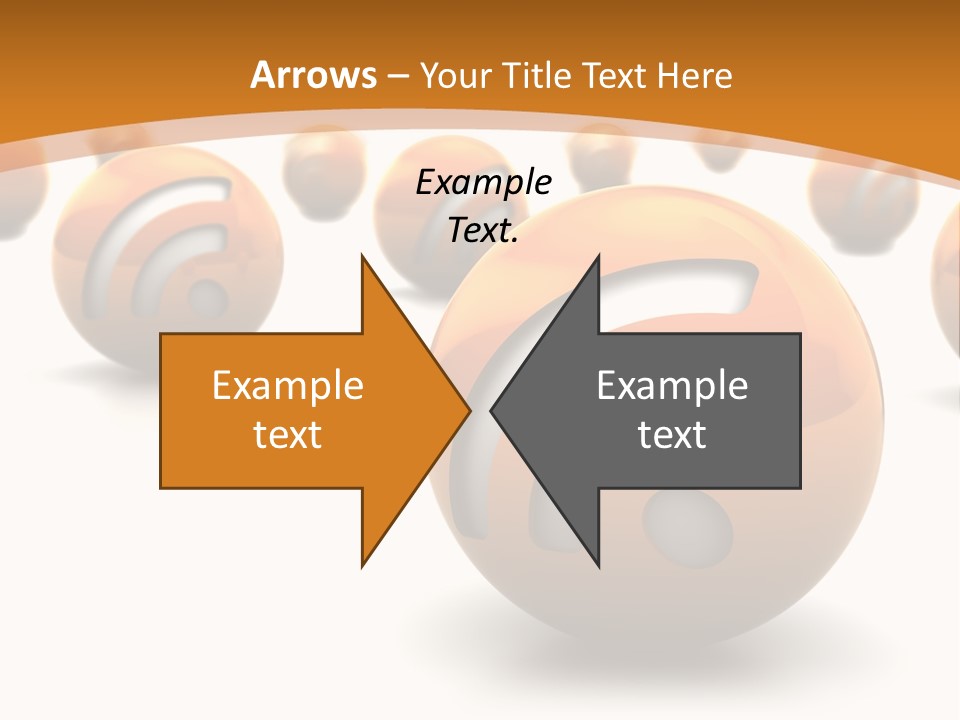 Blog Ball Computer PowerPoint Template