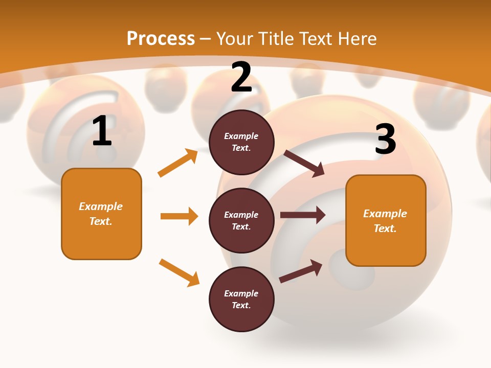 Blog Ball Computer PowerPoint Template