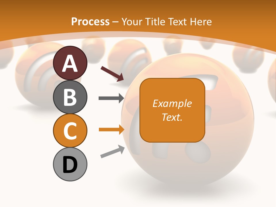 Blog Ball Computer PowerPoint Template