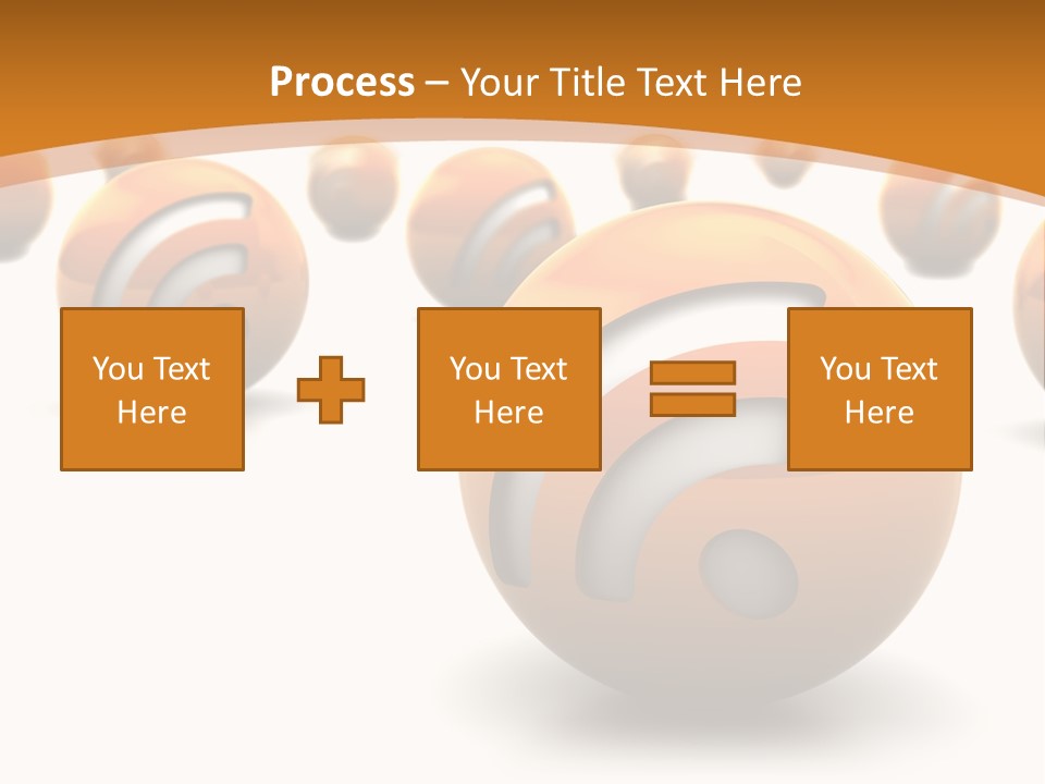 Blog Ball Computer PowerPoint Template