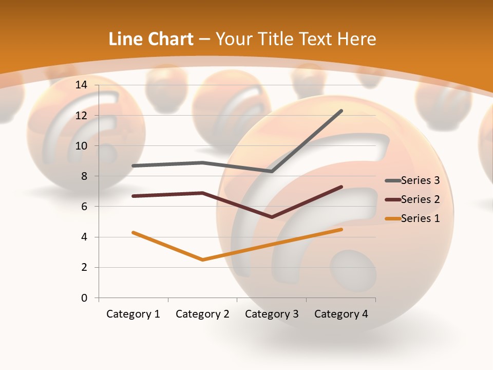 Blog Ball Computer PowerPoint Template