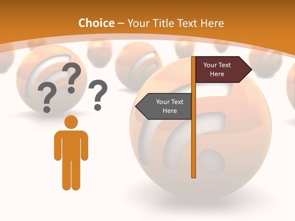 Blog Ball Computer PowerPoint Template