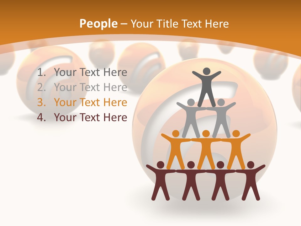 Blog Ball Computer PowerPoint Template