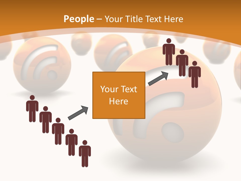 Blog Ball Computer PowerPoint Template