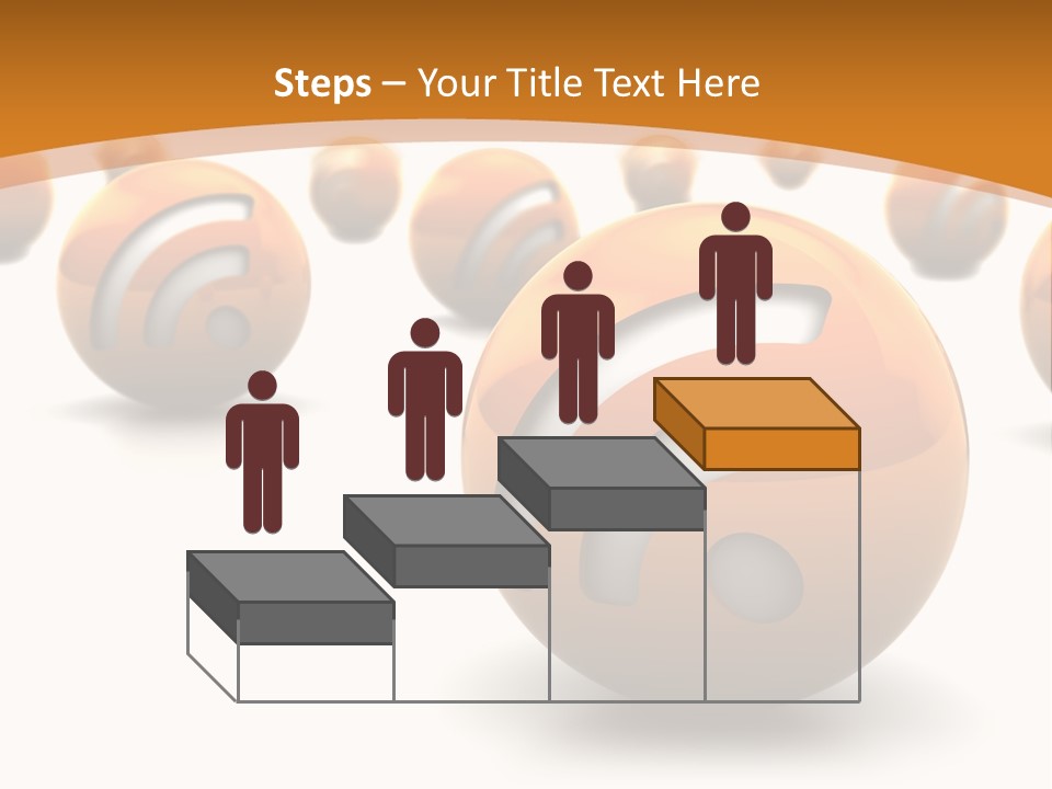 Blog Ball Computer PowerPoint Template