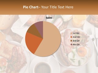 Lunch Traditional Orange PowerPoint Template