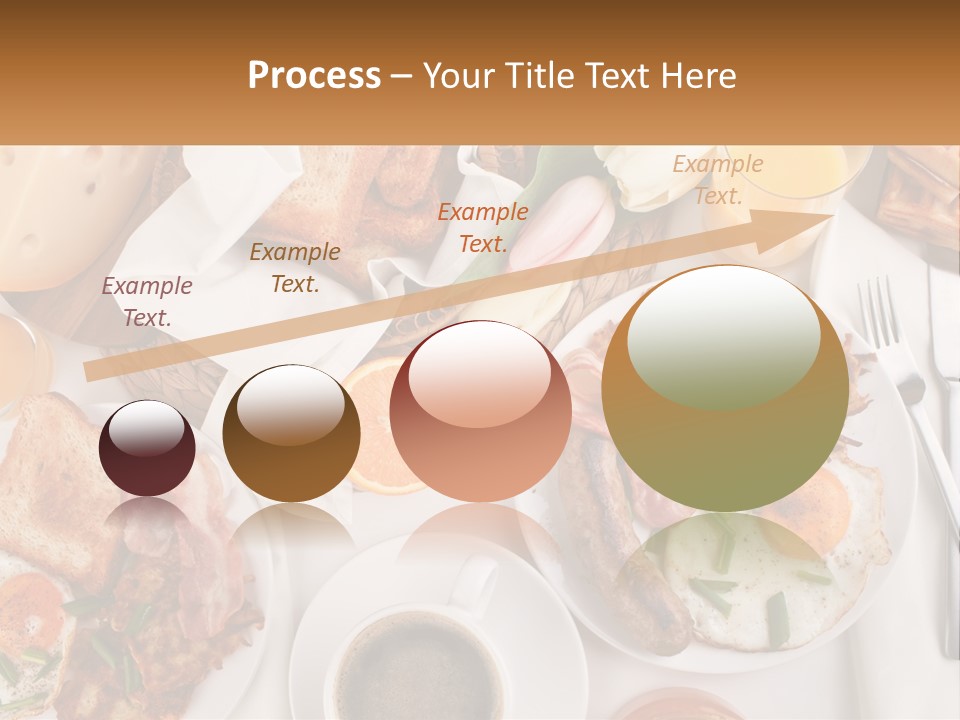 Lunch Traditional Orange PowerPoint Template