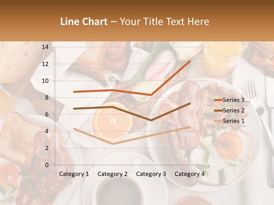 Lunch Traditional Orange PowerPoint Template