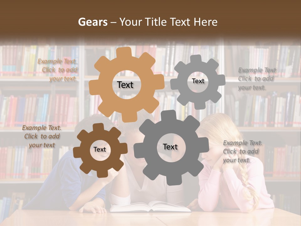 Handsome Educational Pupil PowerPoint Template