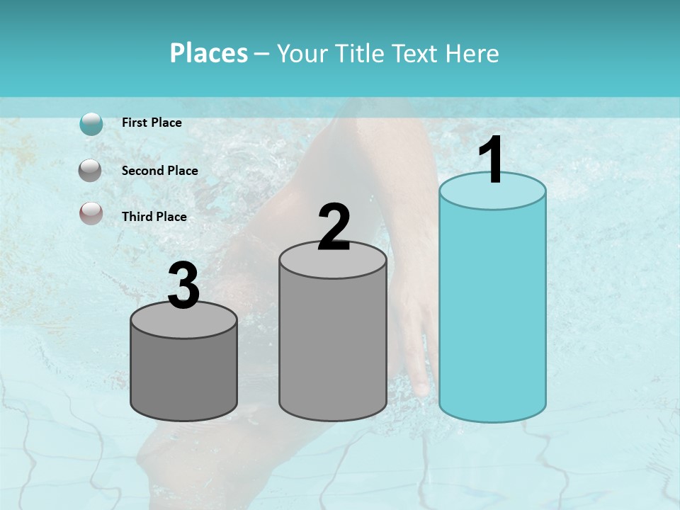 Athletic Splash Athlete PowerPoint Template