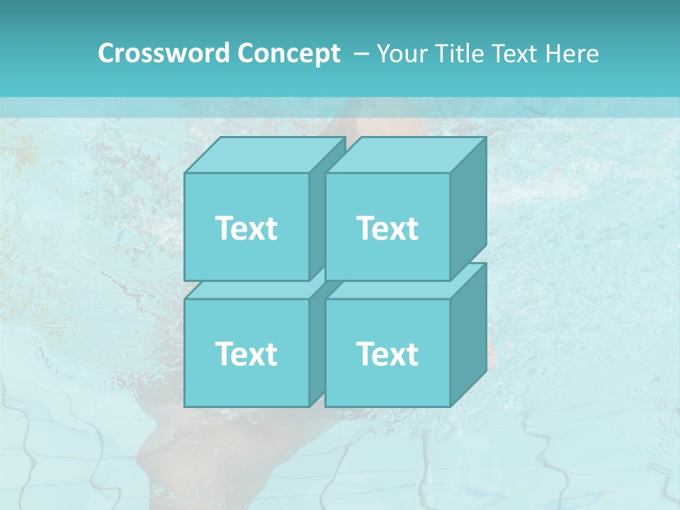 Athletic Splash Athlete PowerPoint Template