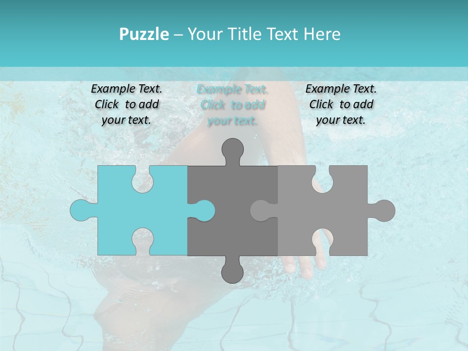 Athletic Splash Athlete PowerPoint Template