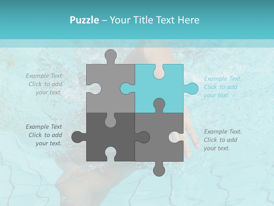 Athletic Splash Athlete PowerPoint Template