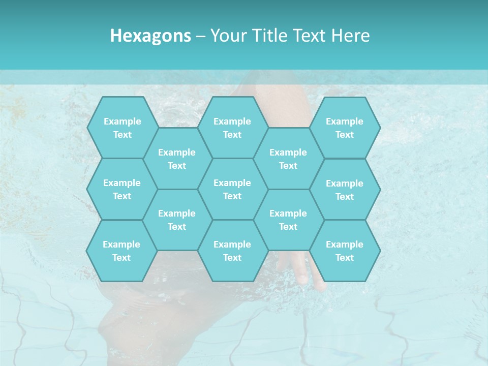 Athletic Splash Athlete PowerPoint Template